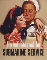 He Volunteered for Submarine Service