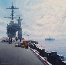 USS George Washington Departs Yokosuka