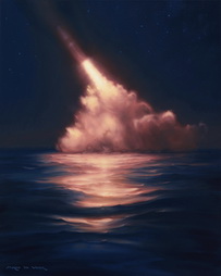 A Trident II, Takes Flight