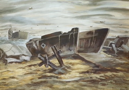 Wrecked LCVP