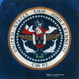 Emblem USS John F. Kennedy