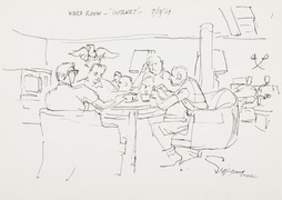WARD ROOM, USS HORNET