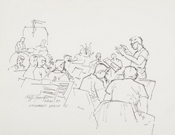 BAND REHEARSAL - USS HORNET