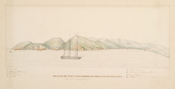 USS Concord in the Gulf of Spezzia, 1838