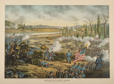 BATTLE OF STONE RIVER; NEAR MURFREESBOROUGH, TENN.--DEC. 31, 62. JAN. 2-3, 1863
