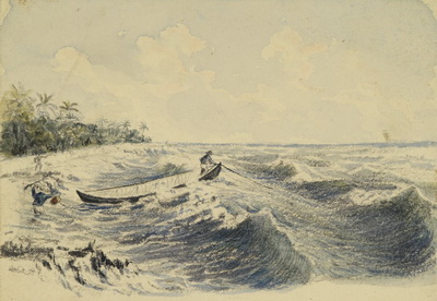 Boat in the Surf