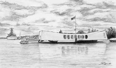 Arizona Memorial Sketch