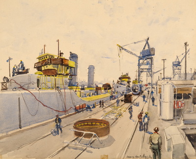 OUTFITTING DESTROYERS