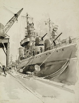 Destroyer USS Hobson (Ingraham)