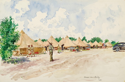 Battalion Tent Area