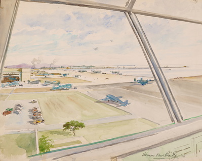 VIEW FROM THE OPERATIONS TOWER