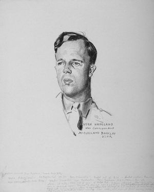 Vern Haugland, War Correspondent