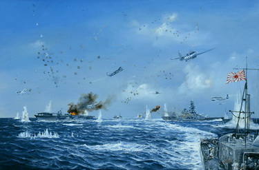 Battle of Cape Engano- Attack on Admirals Ozawas Carriers