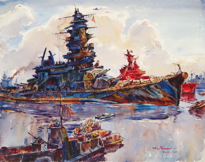 Japanese Battleship Nagato