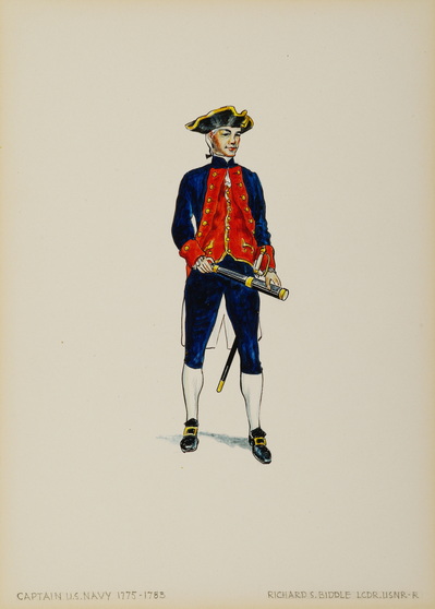 Captain, USN; 1775-1783