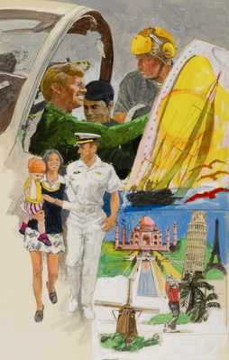 NAVAL AVIATION MONTAGE: R&R
