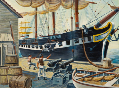 SHIP IN PORT