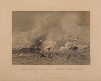 Naval Conflict in Hampton Roads