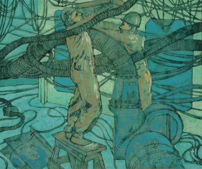 INSIDE THE USS RALEIGH