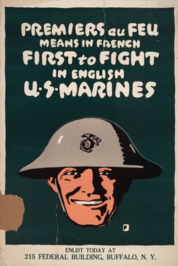 Premiers Au Feu Means in French First To Fight in English US Marines - Enlist Today