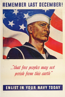 Remember Last December - Enlist in Your Navy Today