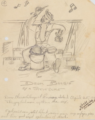 DRUM BOOGIE BY A STEVEDORE