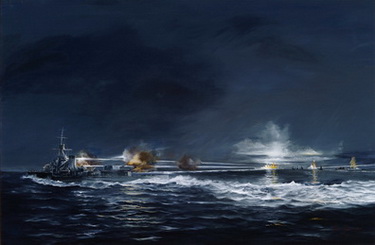 Battle of Savo Island, IJN Yubari