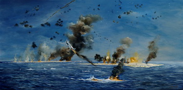 Air Combat Over Midway June 4-6,1942