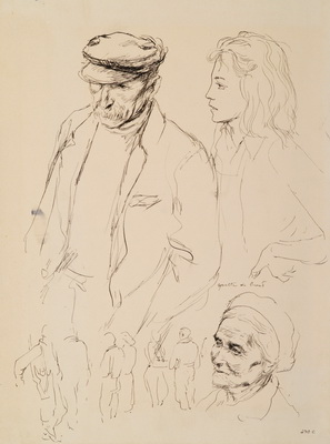 Refugees from Brest (Reverse-Sketch)