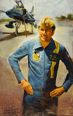 Blue Angel Pilot LT AL Cisneros