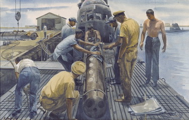 Loading Fish USS Seacat