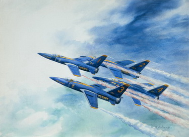 Blue Angles Diamond Fly