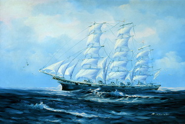 Three Masted Frigate