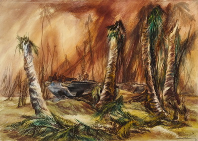 Burning Beachhead, PNG