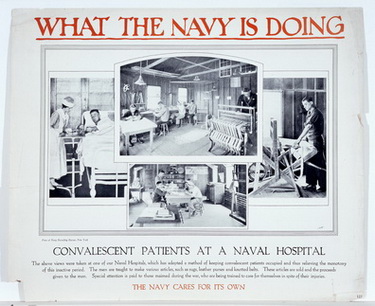 What the Navy is Doing: Convalescent Patients at a Naval Hospital