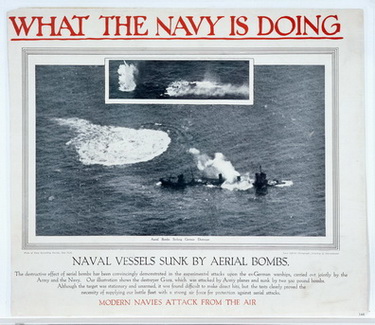 Naval Vessels Sunk by Aerial Bombs