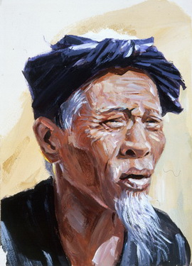 Portrait Study of Vietnamese