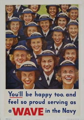 You'll be happy too, and feel so proud serving as a WAVE in the Navy