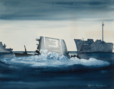 SINKING OF THE SARATOGA