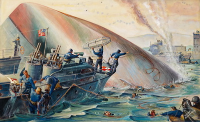RESCUE CRAFT IN ACTION