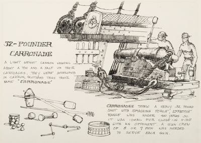 32-POUNDER CORRONADE