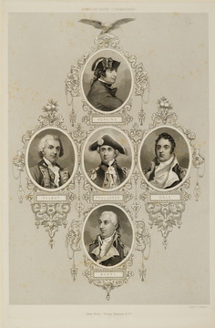 American Naval Commanders; Hopkins, Talbot, Jones, Dale and Barry