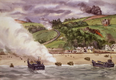 Attack on Slapton Sands, Devon, England