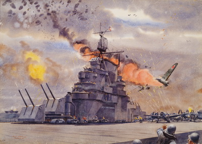 Kamikaze, USS Hornet
