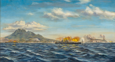 BOMBARDMENT OF CORREGIDOR & BATAAN
