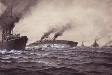 The Sinking of the Italian Cruiser Giuseppe Garibaldi