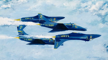 Blue Angels Over Severn