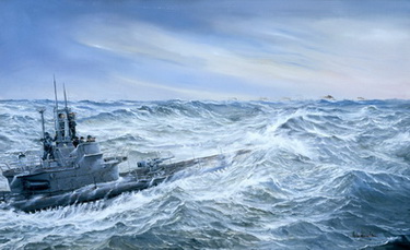 Submarine on Patrol (IJN Haguro)