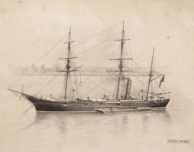BATTLE OF MOBILE BAY - CSS MCRAE