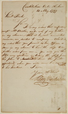 Samuel Nicholson of Constitution, Side 2
